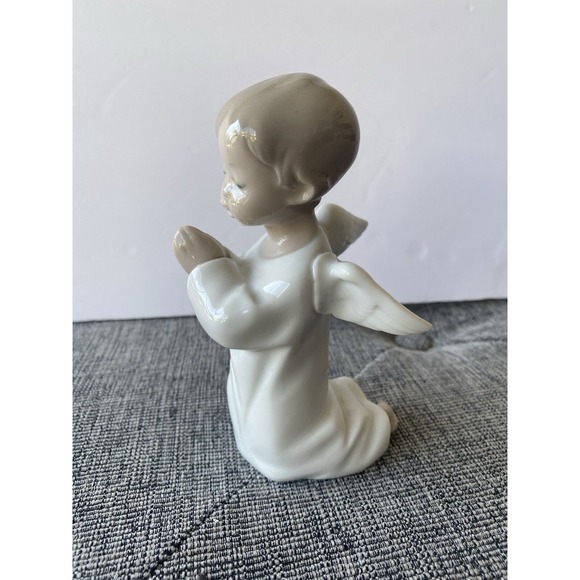 VTG Lladro Collectible High Gloss Angel Praying - Picture 5 of 8